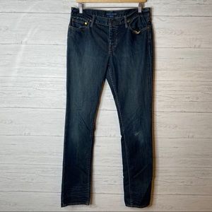 Ralph Lauren blue label collection distressed jean
